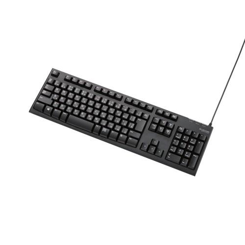 エレコム USB接続 スタンダードキーボード TK-FCM062BK