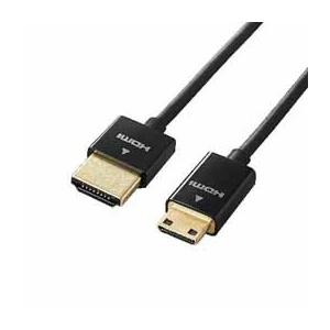エレコム イーサネット対応スーパースリムHDMIケーブル A-C DH-HD14SSM15BK 代引...