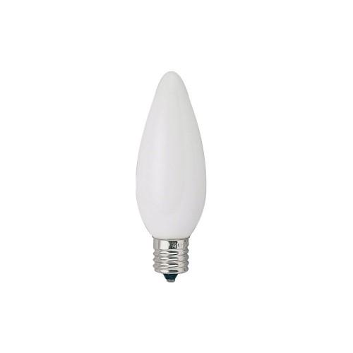 シャンデリア球 C32 E12 25W ホワイト C321225W 家電 照明器具 LED電球 代引...
