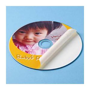 インクジェットDVD/CDラベル(内径24mm・マット) 代引不可 メール便