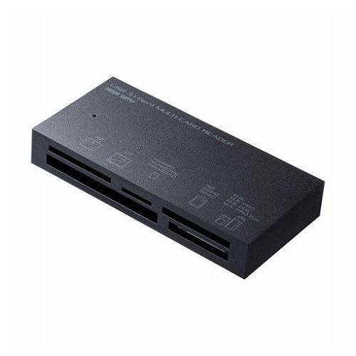 サンワサプライ USB3.1 マルチカードリーダー ADR-3ML50BK 代引不可