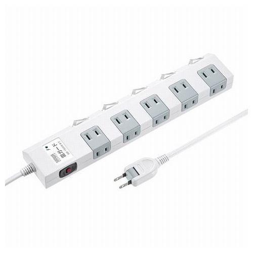 サンワサプライ 節電タップ TAP-SP2110SW-5 代引不可