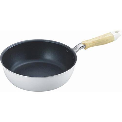 ナチュラプラス IH対応深型フライパン22cm B9083080 インテリア 代引不可