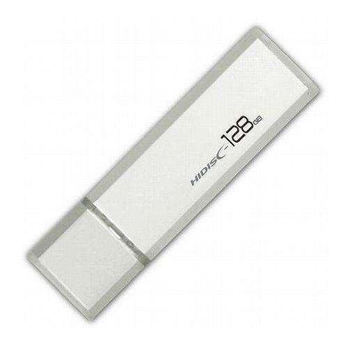HIDISC USB 3.0 フラッシュドライブ 128GB シルバー キャップ式 HDUF114C...