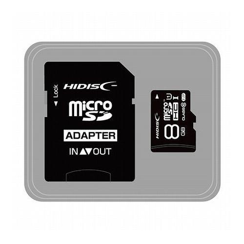 HIDISC microSDHCカード 8GB CLASS10 UHS-1対応 高速転送 Read7...