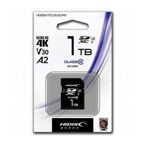 HIDISC 超高速SDXCカード 1TB CLASS10 UHS-I Speed class3対応 HDSDX1TCL10UIJP3 代引不可｜recommendo