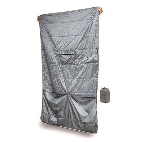 GRAVEL ポケッタブルブランケット グレー GRAVEL-POCKETABLE 代引不可