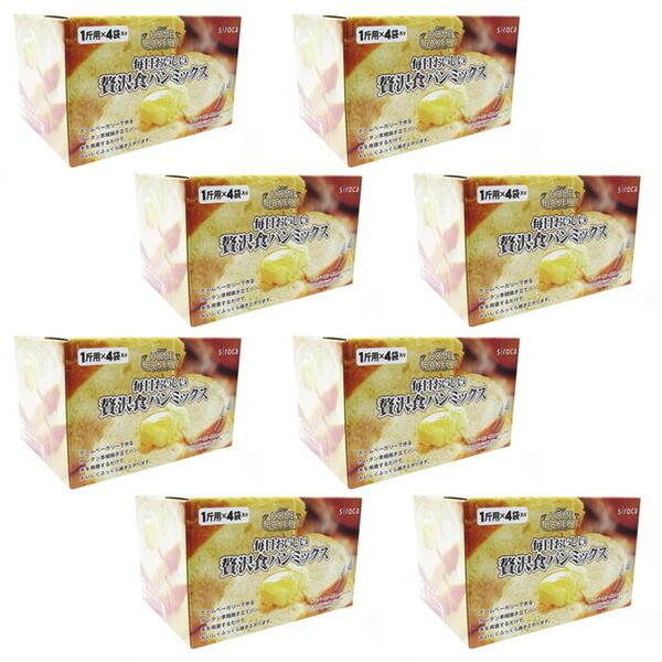 siroca シロカ  贅沢食パンミックス ホームベーカリーSHB-MIX3100 4斤×8セット ...
