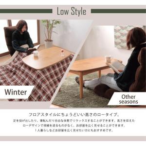 こたつ テーブル 北欧 高さ調節 2WAYこた...の詳細画像5