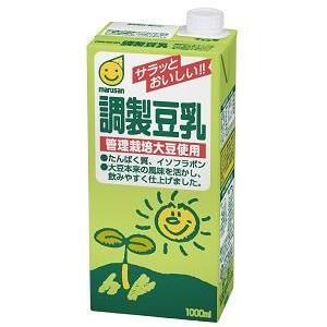 marusan 調製豆乳 1000ml 紙パック × 18本の商品画像