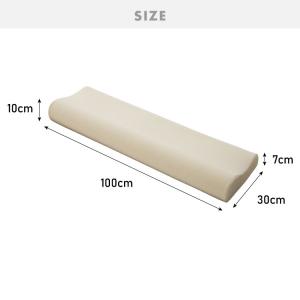 高反発 まくら ロングピロー 幅100cm 洗...の詳細画像3