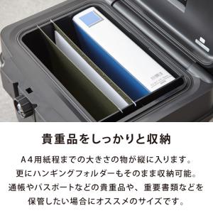 耐火金庫 家庭用 18L 耐火 耐水 A4対応...の詳細画像2