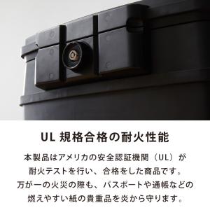 耐火金庫 家庭用 18L 耐火 耐水 A4対応...の詳細画像4