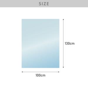 チェアマット 長方形 100cm×130cm ...の詳細画像1