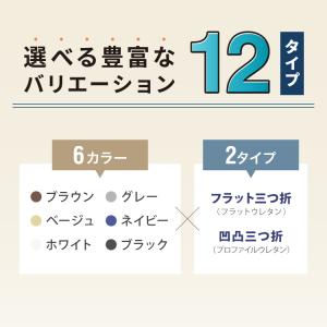 マットレス 折りたたみ 高反発 キング 3つ折...の詳細画像1