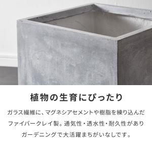 プランター 大型 40×40cm スクエア グ...の詳細画像4