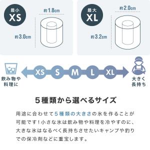 simplus 製氷機 最短6分 透明氷 氷作...の詳細画像5