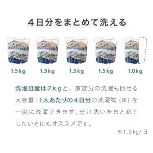 縦型二槽式 7kg simplus 洗濯機 二...の詳細画像2
