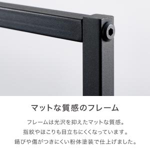 ハンガーラック スリム スチール 幅120cm...の詳細画像2
