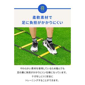 ラダー トレーニング 6m 収納袋付き マーカ...の詳細画像4