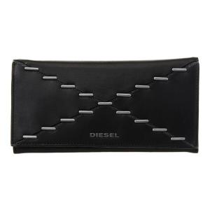 ディーゼル DIESEL X04120PS778H1669 Black/black 長財布｜recommendo