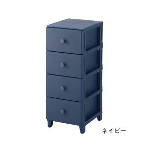 日本製 収納ケース チェスト 幅34cm 4段...の詳細画像2