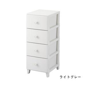 日本製 収納ケース チェスト 幅34cm 4段...の詳細画像3