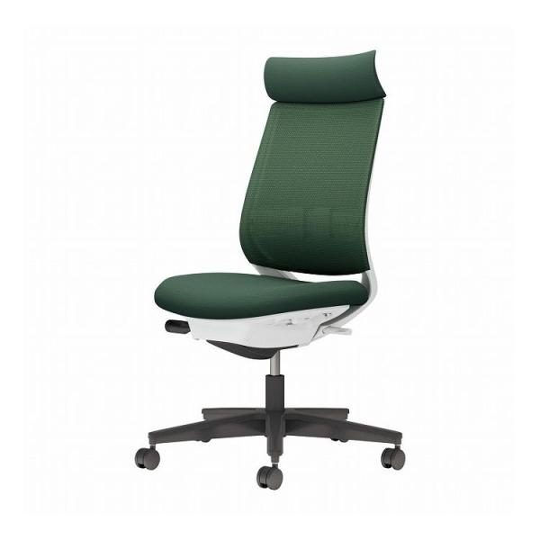 メーカー直送 コクヨ オフィスチェア 椅子 イス チェア ミトラ2 肘無 ランバー付 ホワイトグレー...