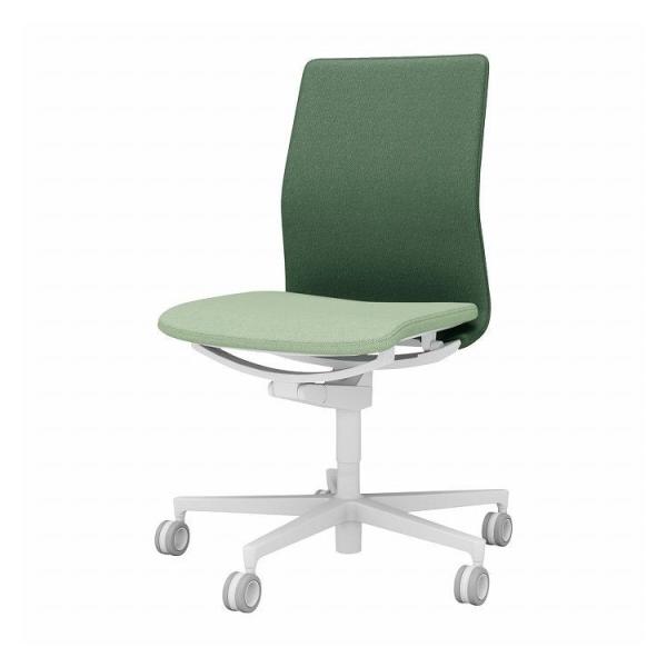 オフィスチェア ファブレ 肘なし C01-W101CU-W2JQ61 ディープグリーン 椅子 リモー...