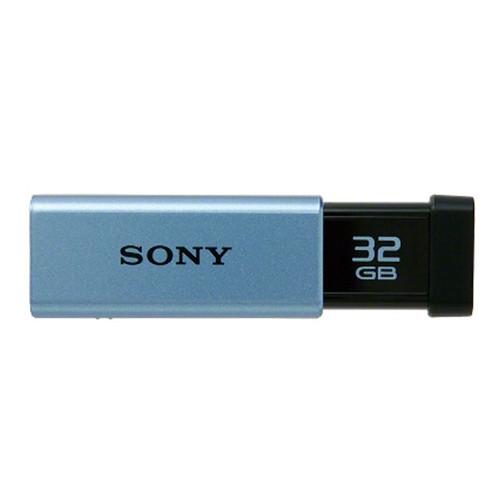 SONY USBフラッシュメモリー 3.0 32GB ブルー 1 個 USM32GTL 文房具 オフ...