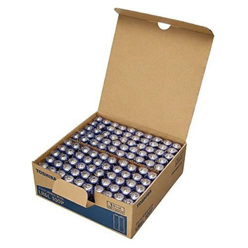 東芝 アルカリ乾電池 単3形 100本パック 1箱