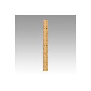 西敬 定規 ハイビスカス竹尺 30cm 竹製ものさし 30x300mm MBS-30