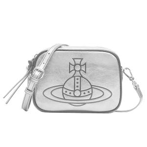 ヴィヴィアン ウエストウッド VIVIENNE WESTWOOD バッグ 斜めがけ 43030037 CAMERA BAG SILVER SI 送料無料｜recommendo