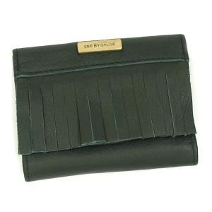 シーバイクロエ see by chloe カードケース albertine 9p7336 card holder epicea kh｜recommendo