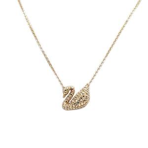 スワロフスキー SWAROVSKI ペンダント/ネックレス 5368988 ICONIC SWAN ROSE GOLD SHINY PENDANT｜recommendo