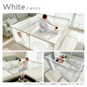 メッシュベビーサークル 本体 140×200c...の詳細画像2