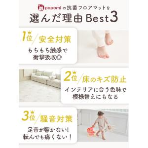 popomi ポポミ 抗菌PVCロールマット ...の詳細画像3