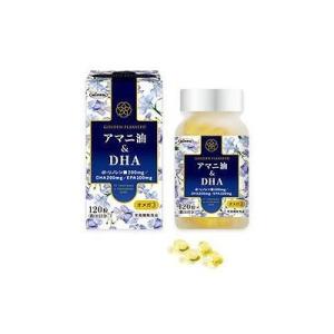 アマニ油&DHA 120粒 128300041｜recommendo