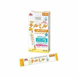 森永乳業 森永チルミル スティックタイプ 14g×10本 ベビーミルク｜recommendo