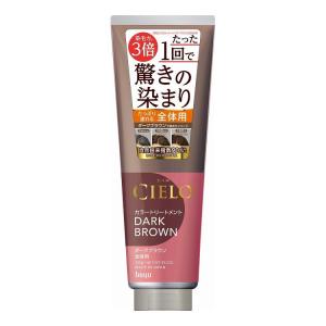 大島椿 ヘアカラートリートメント ダークブラウン ( 180g*3本セット