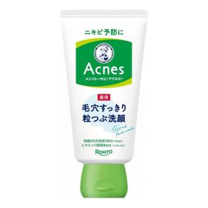 メンソレータム アクネス 薬用 毛穴すっきり粒つぶ洗顔 130g ロート製薬 洗顔 洗顔フォーム スキンケア