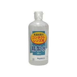 コンタクトレンズ用精製水 500mL 076907687｜recommendo