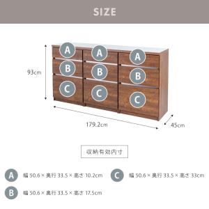 キッチンカウンター 180 幅180 高さ93...の詳細画像4