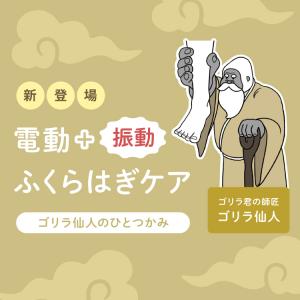ゴリラ仙人のひとつかみ 電動ふくらはぎケア ブ...の詳細画像2