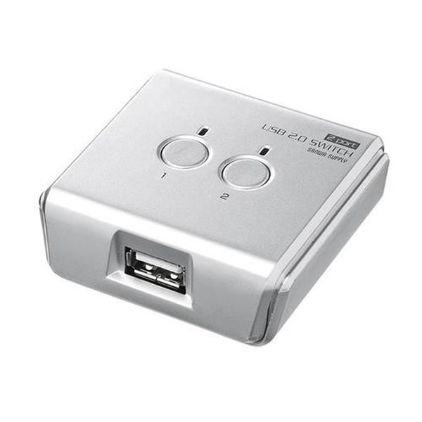 ESCO エスコ USB2.0 USB切替器 2回路 EA764AD-201 代引不可