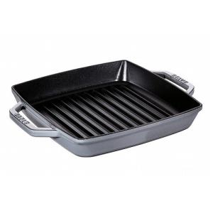 ストウブ staub ピュアグリル 26cm 黒 40509-377 グリルパン ih 鉄
