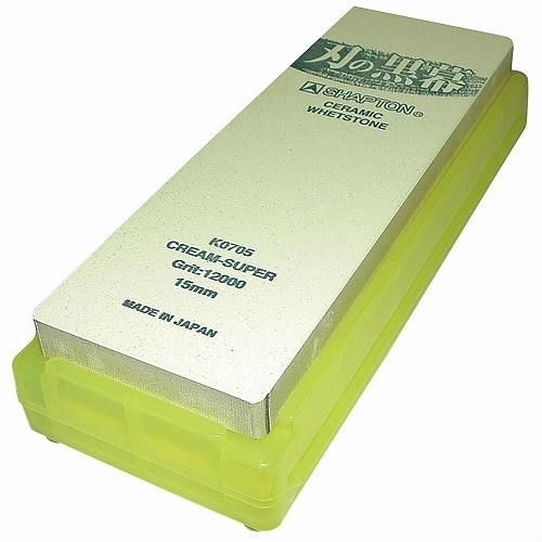 シャプトン セラミック砥石 刃の黒幕 クリーム 仕上砥 #12000 代引不可
