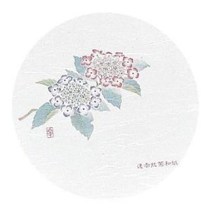 和風コースター 四季 丸型 50枚入 WCO-M5 あじさい 代引不可
