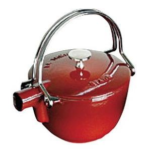 Staub（ストウブ） ラウンド ティーポット 丸型 やかん ケトル バジル