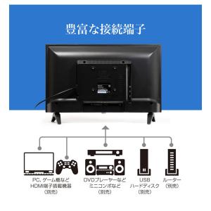 テレビ 24インチ 24V型 ハイビジョン チ...の詳細画像5